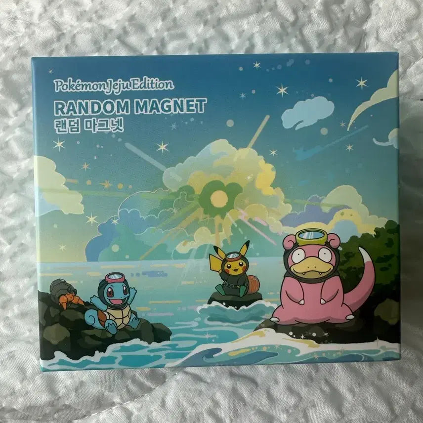 [BUNJANG] Pokemon Jeju Edition Magnet Set / 포켓몬 마그넷 제주 에디션