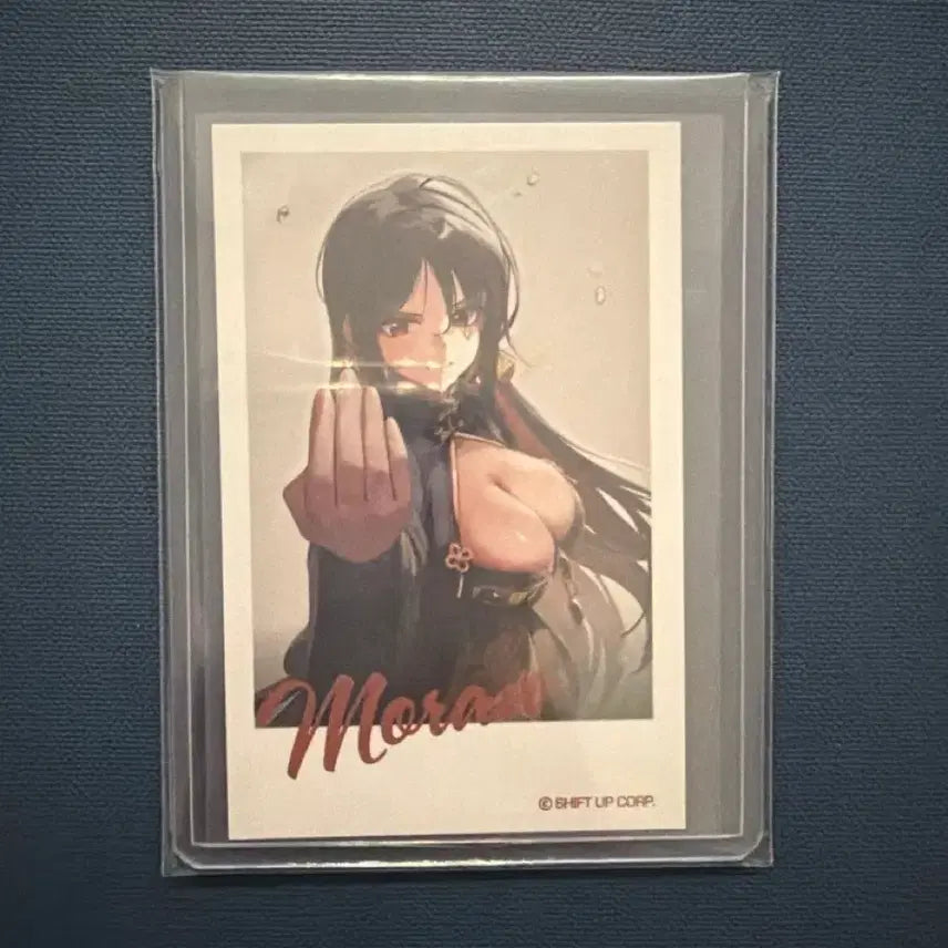 [BUNJANG] Niki Chocolate Photocard Moran / 니케 초콜릿 포토카드 모란