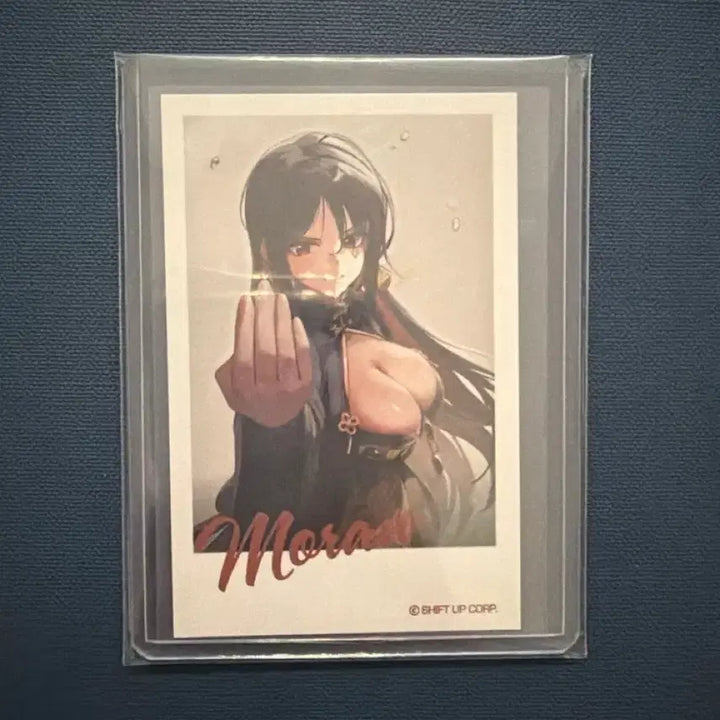 [BUNJANG] Niki Chocolate Photocard Moran / 니케 초콜릿 포토카드 모란