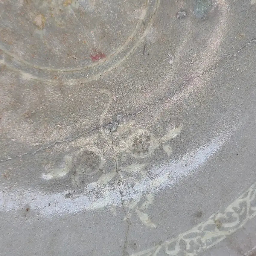 [BUNJANG] Celadon Goryeo Dynasty Inlaid Grapevine Motif Bowl / 청자 상감 당초문 대접
