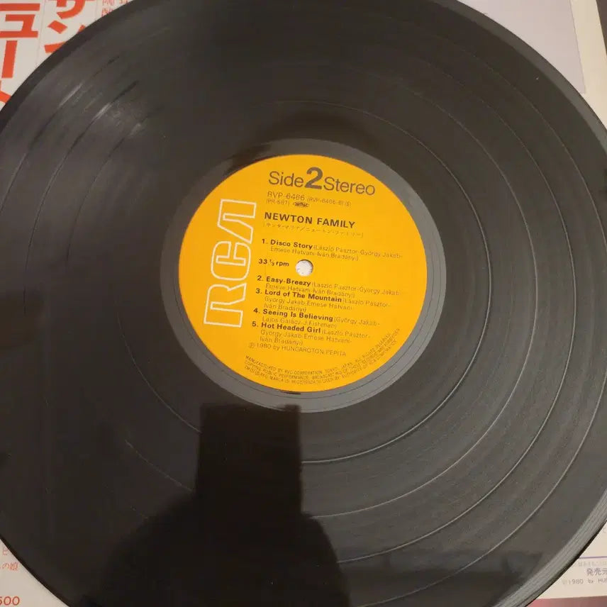 [BUNJANG] Newton Family Santa Maria LP (Japanese First Press) / 뉴턴 패밀리 Newton Family  Santa Maria LP