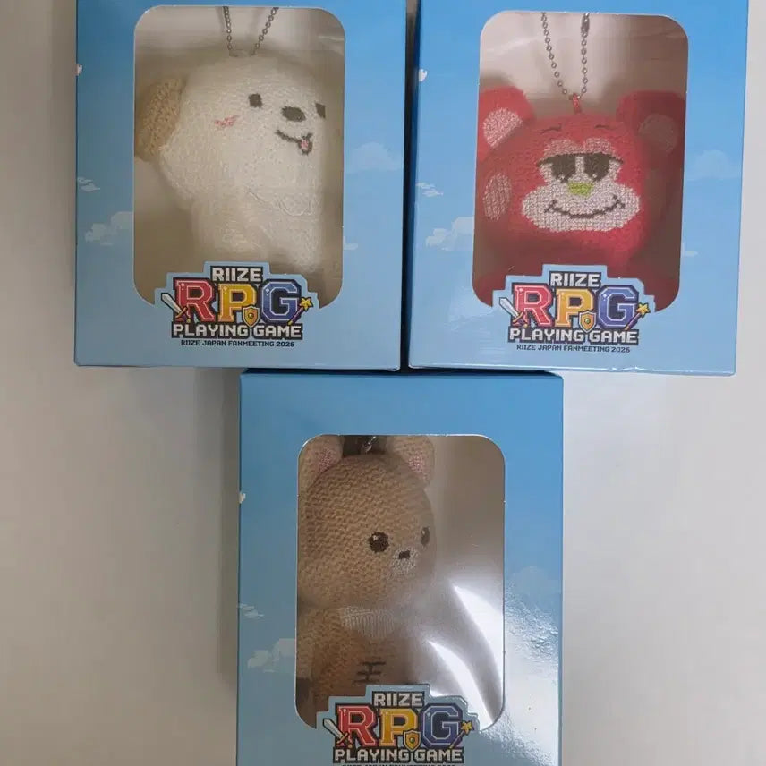 [BUNJANG] RIIZE Japan Fan Meeting Hand-Knitted Doll Shotaro Sungchan Anton / 라이즈 일팬미 일본 팬미팅 굿즈 손뜨개 인형 쇼타로 성찬 앤톤
