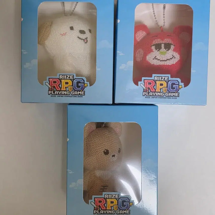 [BUNJANG] RIIZE Japan Fan Meeting Hand-Knitted Doll Shotaro Sungchan Anton / 라이즈 일팬미 일본 팬미팅 굿즈 손뜨개 인형 쇼타로 성찬 앤톤