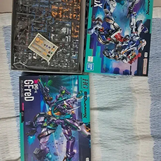 [BUNJANG] Bandai HG Gundam Zaku Aquarium 4 Type Set Plastic Model / 반다이 HG 건담 지쿠악스 프라모델 4종 세트