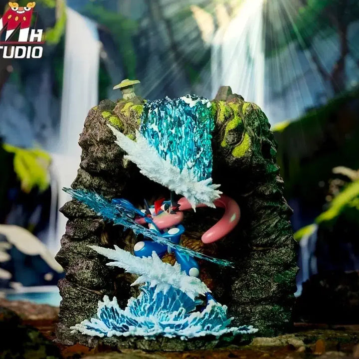 [BUNJANG] Pokemon Scale World Ash Greninja Sealed / (급처)포켓몬 레진 스케일월드 MH 지우개굴닌자 미개봉 팝니다