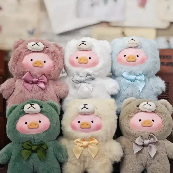 [BUNJANG] Rorudefy Teddy Bear Pink / 루루더피기 빈티지 테디 핑크