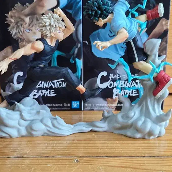 [BUNJANG] My Hero Academia Bakugo &amp; Midoriya Combination Battle Figure Set / (오늘만)나의 히어로 아카데미아바쿠고 미도리야 콤비네이션 배틀 피규어