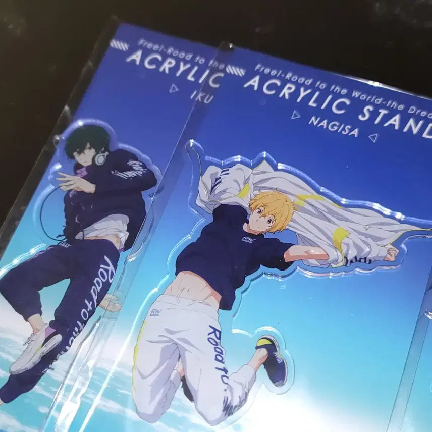 [BUNJANG] Free! RW Acrylic Standee Set (Ikuya, Nagisa, Haruka, Albert, Natsuya) - 5 Types / 미개봉 free! rw아크릴 5종 이쿠야 나기사 하루카 알베르트 나츠야