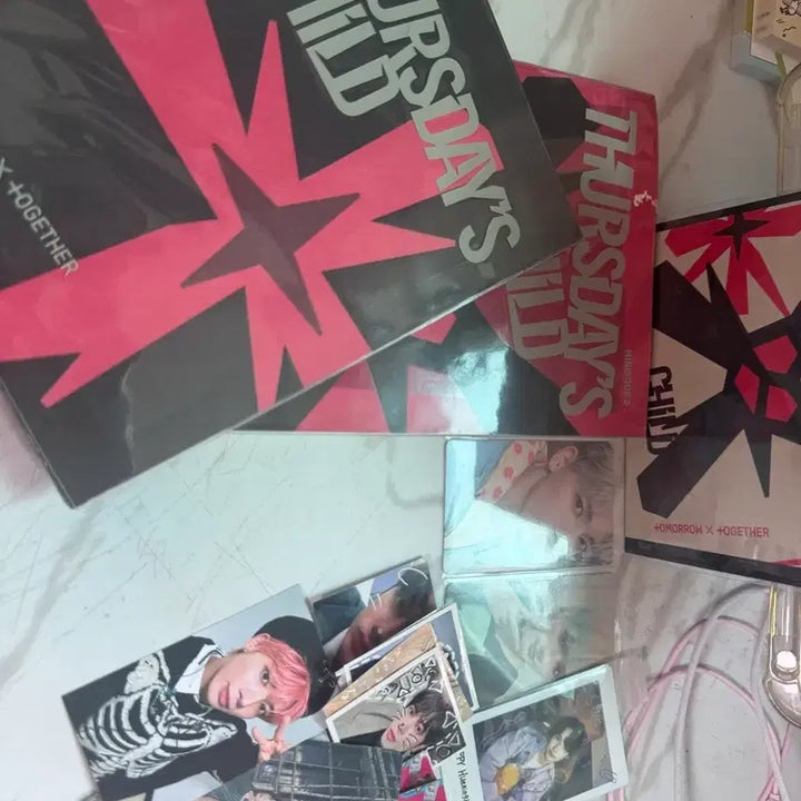 [BUNJANG] TXT Unsealed Album &amp; Photocard Bundle / 급처)) 투바투 개봉앨범 및 포카 팝니다!!