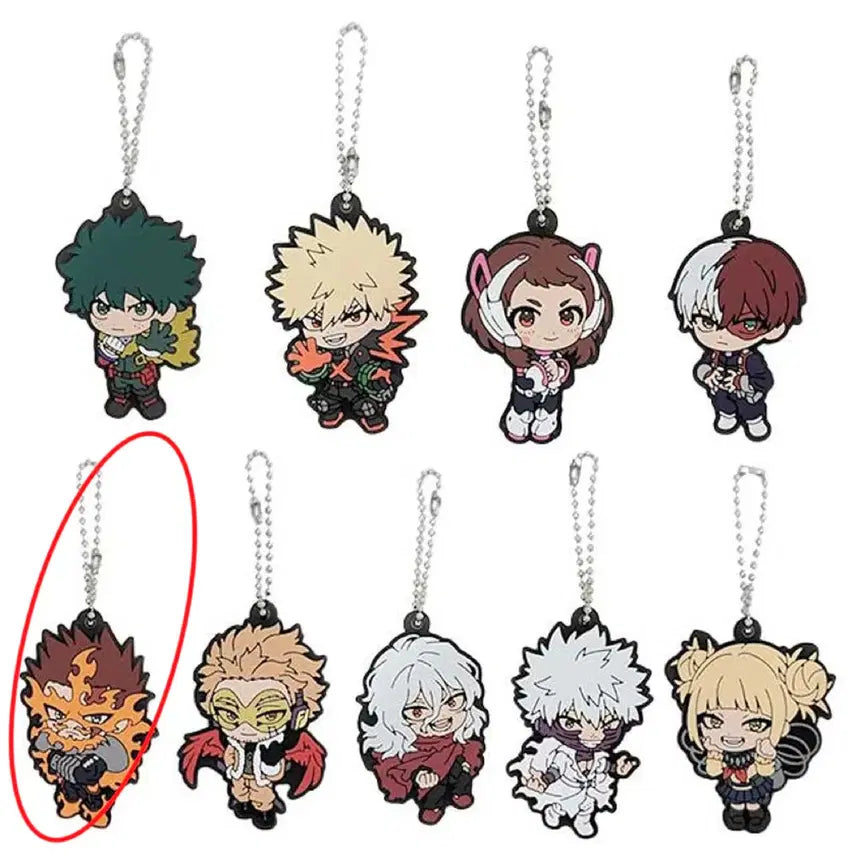 [BUNJANG] Corocore My Hero Academia Endeavor Gacha &amp; Endeavor Keychain Gacha Set / 코로코레 나히아 엔데버 가챠 &amp; 엔데버 키링 가챠 세트