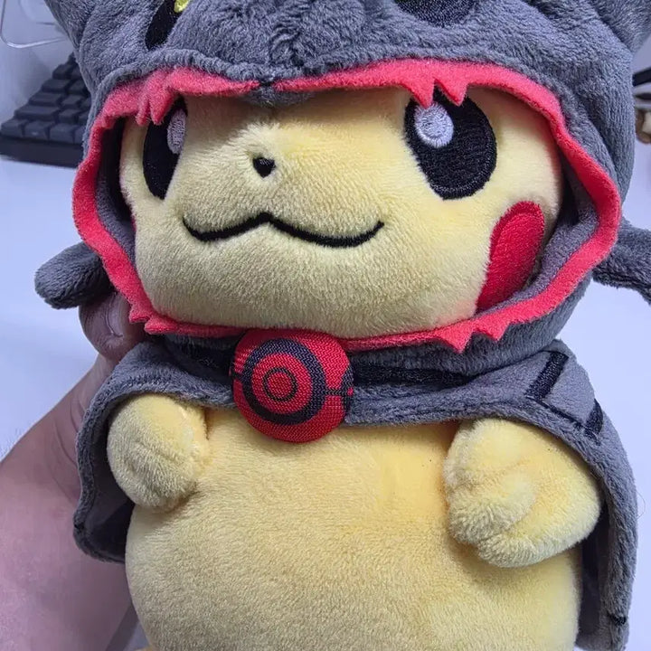 [BUNJANG] Shiny Rayquaza Poncho Pikachu Plush Doll / 이로치 레쿠쟈 판쵸츄 인형 판쵸 피카츄 인형