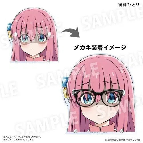 [BUNJANG] Bocchi the Rock! Hitori Bocchi Glasses Acrylic Stand / 봇치 안경 아크릴 스탠드