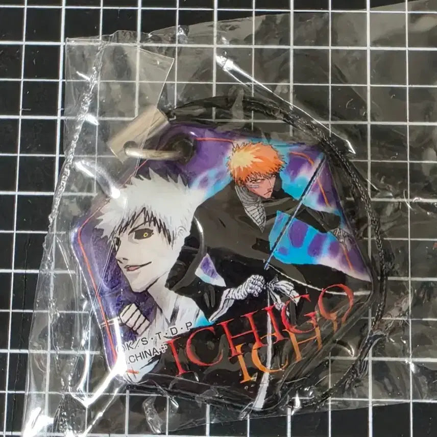 [BUNJANG] Bleach Ichigo Classic Keychain LCD Cleaner Strap / [새상품] 블리치 고전 키링 액정클리너 스트랩 이치고