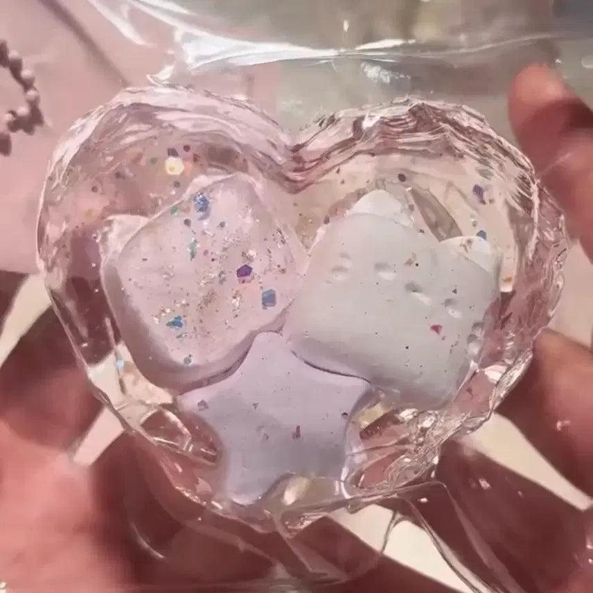 [BUNJANG] Heart Ribbon Squishy Sealed / 하트리본말랑이 미개봉새거