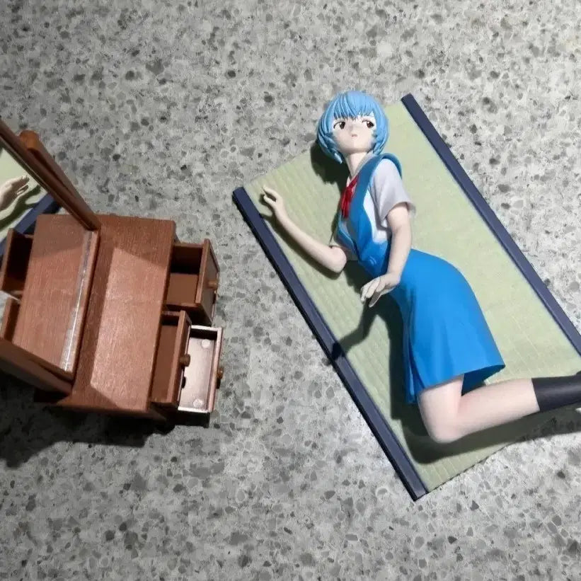 [BUNJANG] Evangelion Rei Ayanami Mirror Figure / 에반게리온 레이 거울 피규어