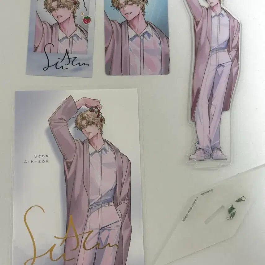 [BUNJANG] Debut or Die Seon Ahyeon Taiwan Exclusive Acrylic Stand, Postcard, Polaroid, Photocard Special Set / 데못죽 선아현 대만판 아크릴 엽서 폴라 포카 특전 판매