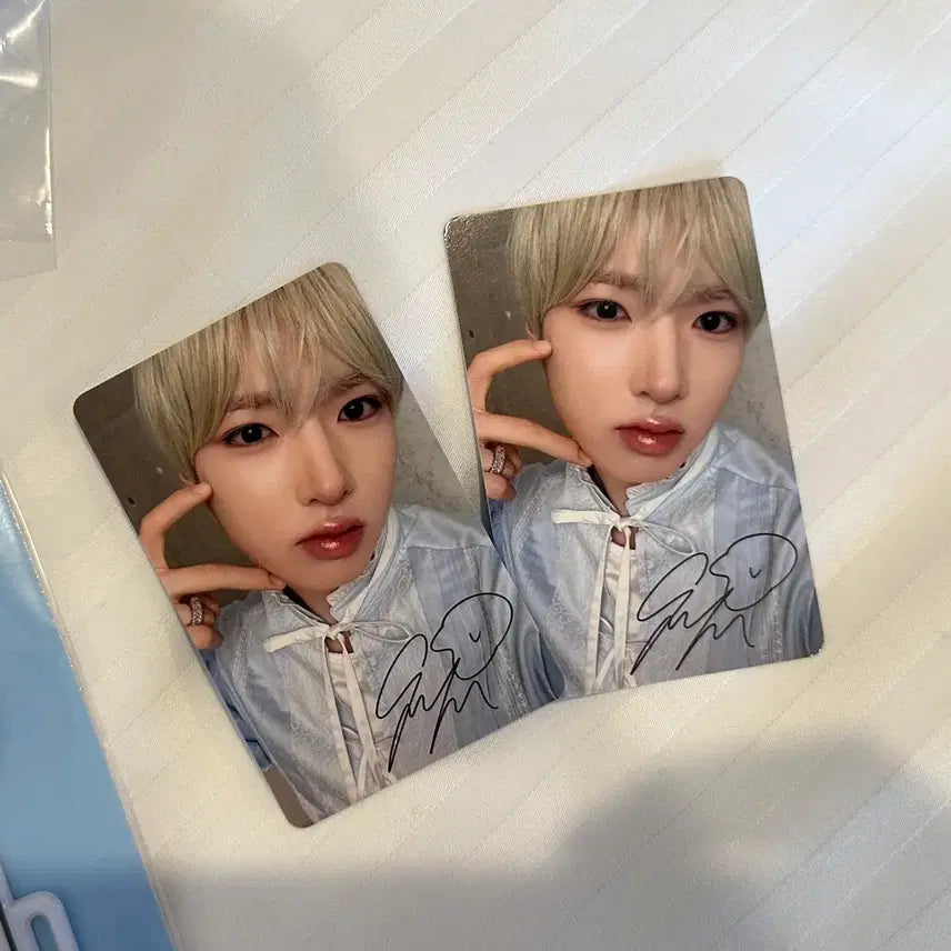 [BUNJANG] NCT WISH Japan Fan Meeting Sakuya Keyring &amp; Photocard Holder Set / nct wish 일본팬미팅 굿즈 사쿠야 키링 + 포카홀더 양도