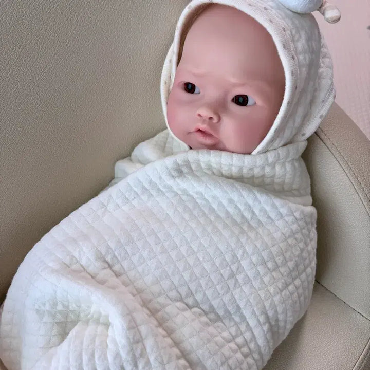 [BUNJANG] Full Silicone Reborn Doll 17 Inch - Pinkping / (여름방학 할인) 풀실리콘 리본돌 17인치