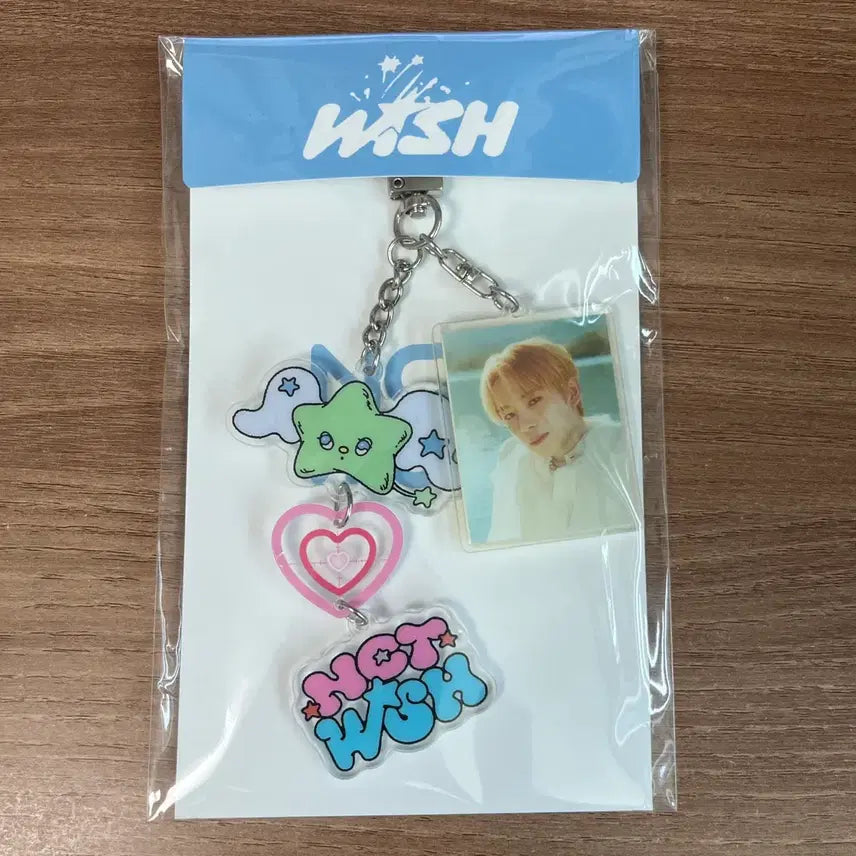 [BUNJANG] NCT WISH Yushi MD Acrylic Keyring Photocard (Sealed) / 엔시티 위시 유우시 엠디 아크릴키링 포카 미개봉 양도