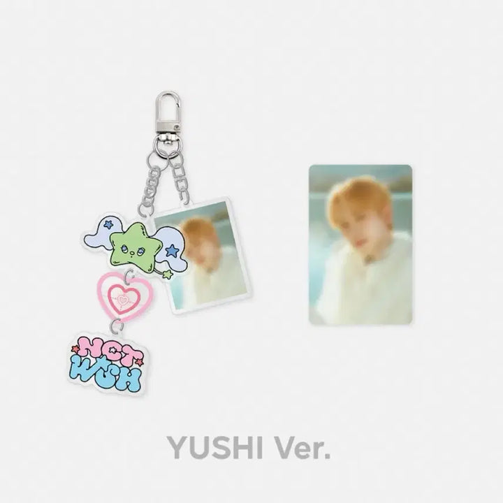 [BUNJANG] NCT WISH Yushi MD Acrylic Keyring Photocard (Sealed) / 엔시티 위시 유우시 엠디 아크릴키링 포카 미개봉 양도