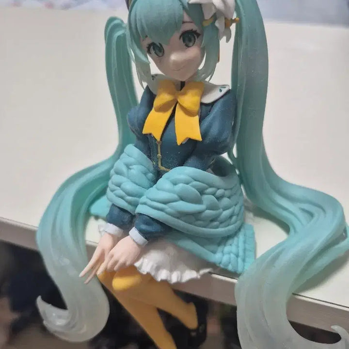 [BUNJANG] Hatsune Miku Noodle Stopper Figure / 하츠네 미쿠 피규어 누들스토퍼 미소녀 수집 캐릭터