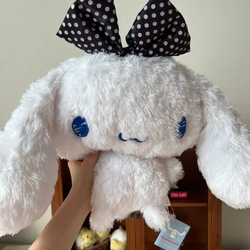 [BUNJANG] Sanrio Classic Cinnamoroll Plush Doll / 산리오 고전 시나모롤 인형