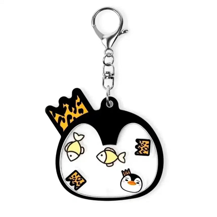 [BUNJANG] 2PM Junho Emperor Penguin Acrylic Keyholder / 이준호 황제펭펭 아크릴 키홀더