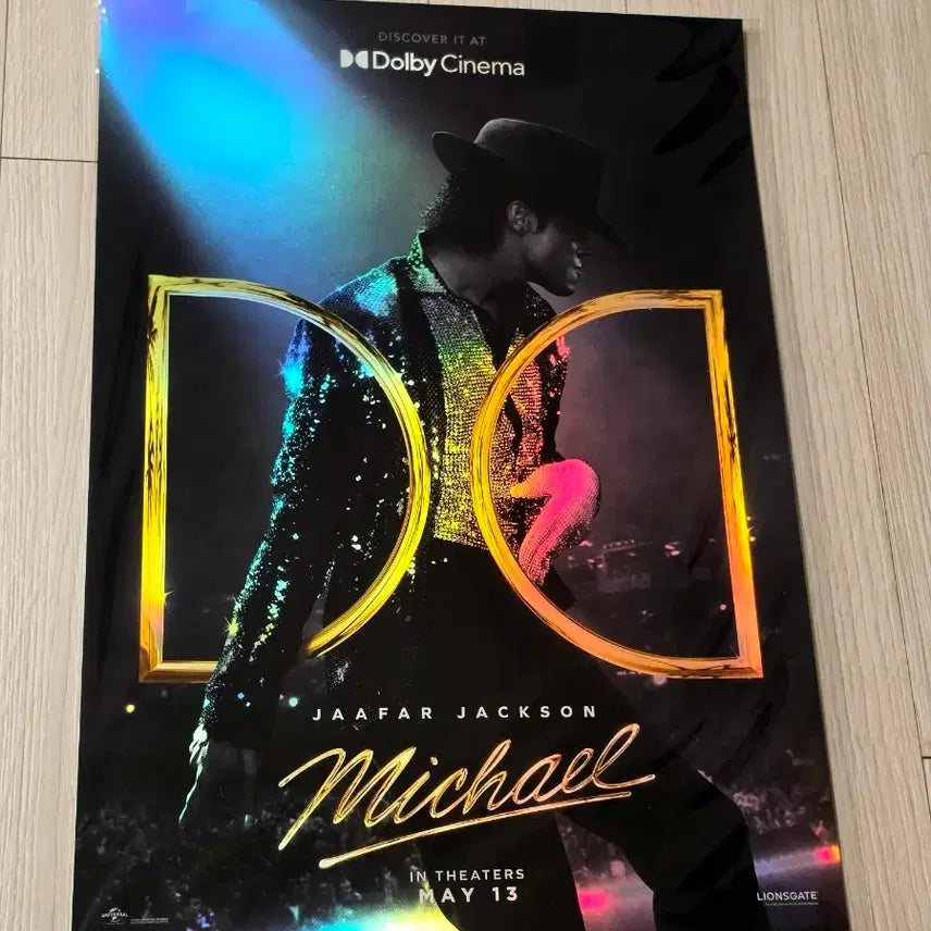 [BUNJANG] Michael Jackson "Michael" Dolby Cinema Poster (A3) / [전용박스포장]영화 마이클 잭슨 마이클 돌비 포스터(A3)