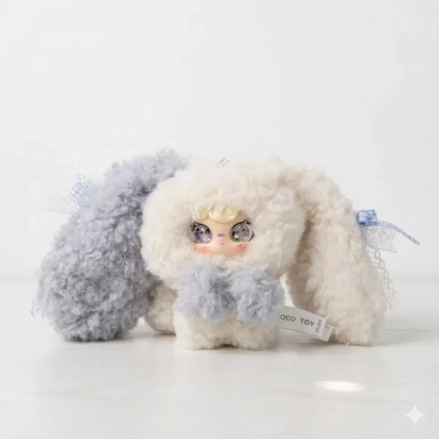 [BUNJANG] Jaja Cloud Rabbit Plush (Two Eyes) / 자자 구름 토끼 인형 (투눈)
