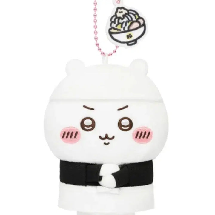 [BUNJANG] Chiikawa Ramen Mascot Doll Keychain / 치이카와 라멘 마스코트 인형 키링