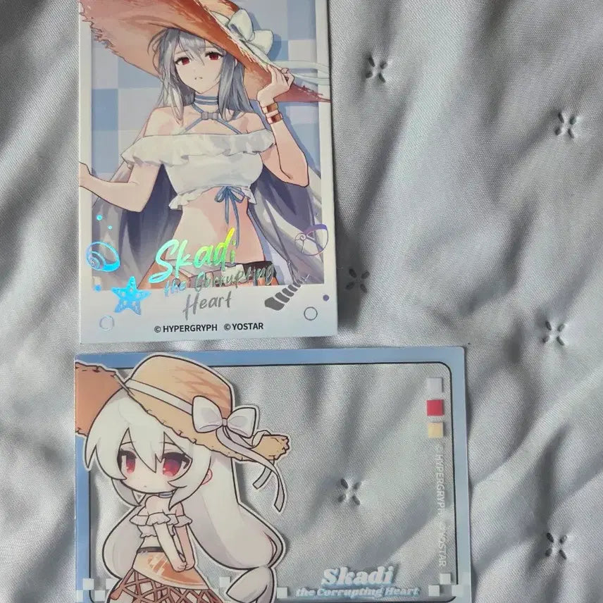 [BUNJANG] Arknights New Siesta Pop-up Store Photocard Skadi Split Set / 명일방주 뉴 시에스타 팝업스토어 포토카드 스카디 소분