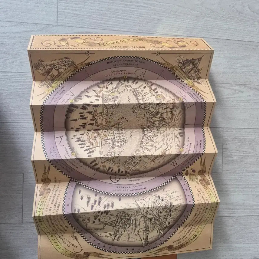 [BUNJANG] Universal Studios Harry Potter Wand and Hogwarts Map Set / 유니버셜 해리포터 지팡이 팝니다.