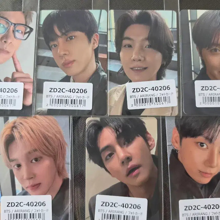 [BUNJANG] BTS Arirang Universal Music Japan Lucky Draw Photocard Set / 방탄소년단 아리랑 일본 유니버셜뮤직 특전 포카세트