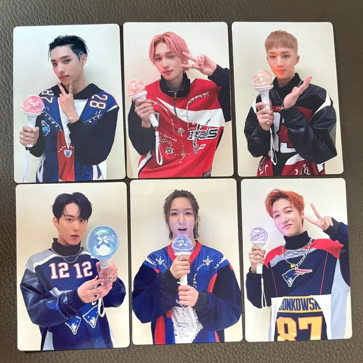 [BUNJANG] P1Harmony Cheer Stick Peace Bong Ver.1 Photocard Bundle Set / 피원하모니 응원봉 피스봉1 포카