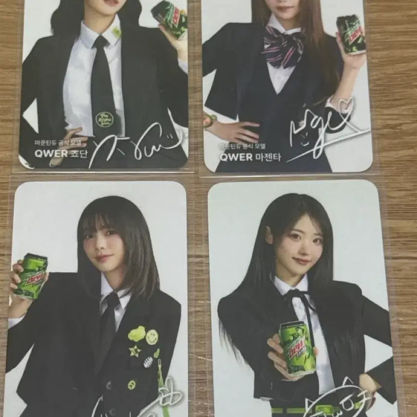 [BUNJANG] QWER Mountain Dew Photocard Set / qwer마운틴듀 포토카드세트