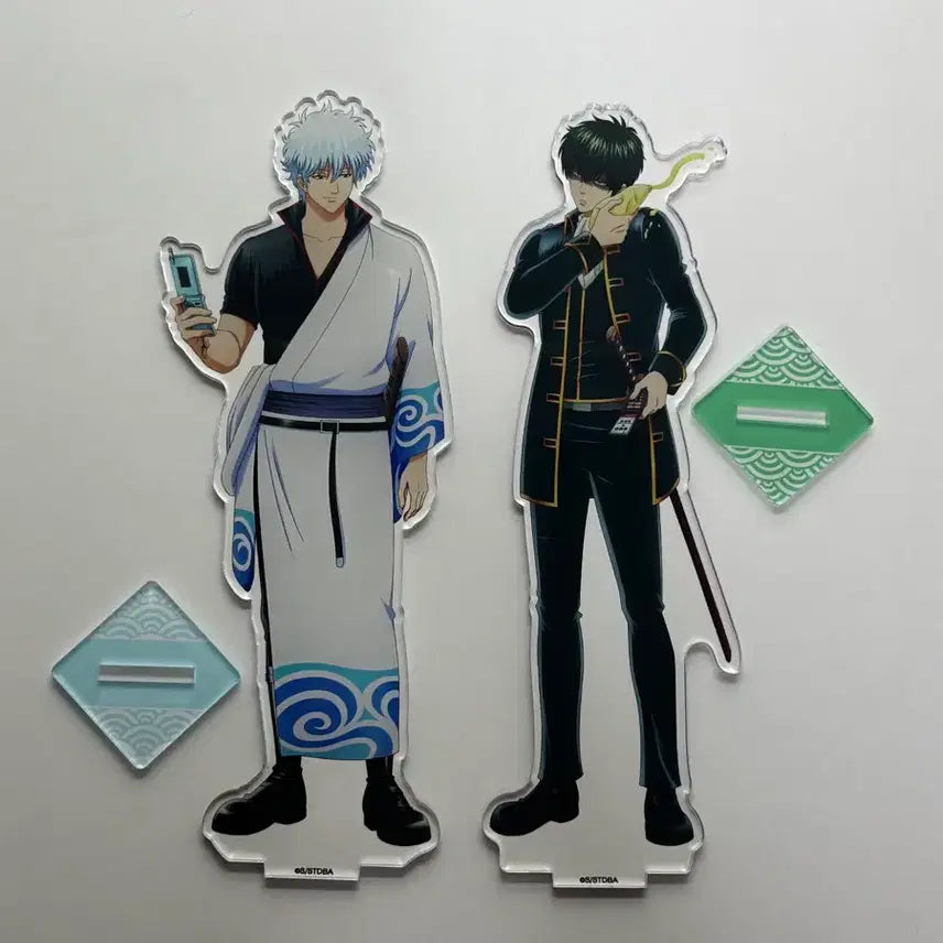 [BUNJANG] Gintama Gintoki Hijikata Phone Acrylic Stand / 은혼 긴토키 히지카타 전화기 아크릴