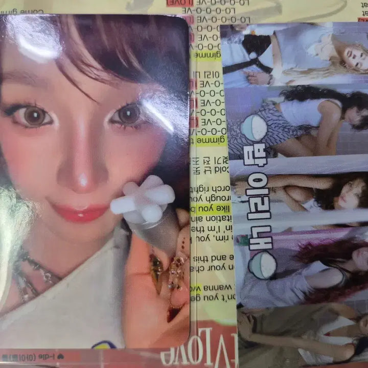 [BUNJANG]  (G)I-DLE Minnie Gimme Dat Love 2nd Week Official Photocard / 아이들 깁미댓럽 2주차 공방 포카 우기 양도 역조공 idle