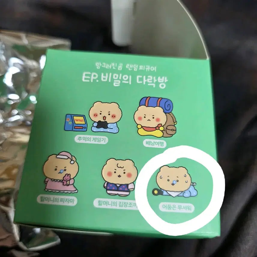 [BUNJANG] MangGom (Crumpled Bear) Random Figure &