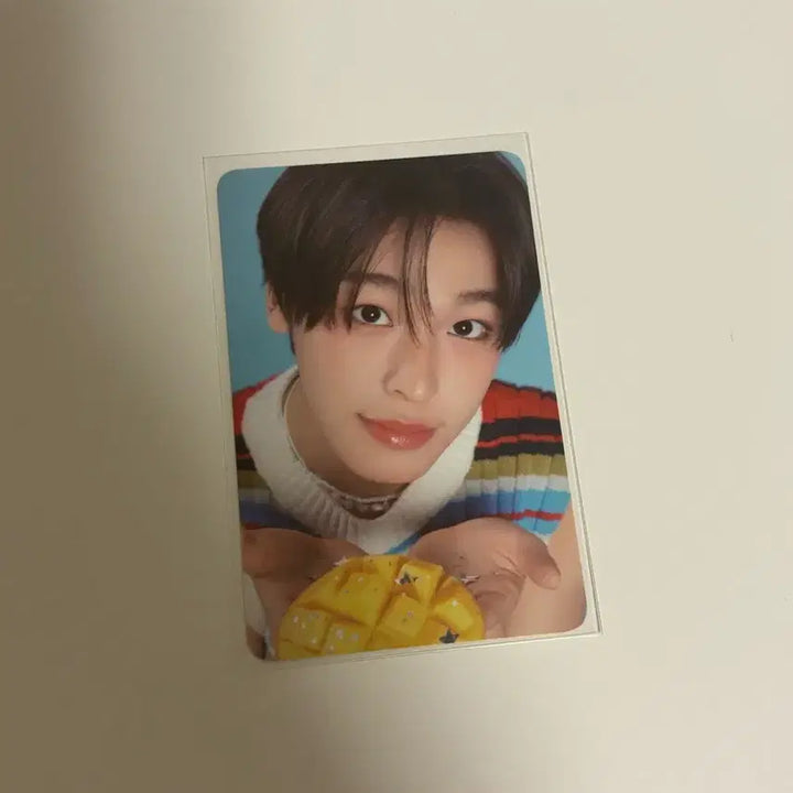 [BUNJANG] NCT WISH Riku Lucky Draw Charm Photocard Cup Holder / 엔시티 위시 리쿠 메가커피 부적포카 컵홀더