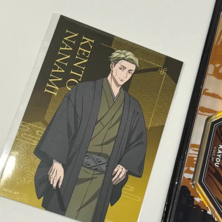 [BUNJANG] Jujutsu Kaisen Nanami Bundle Set: Japanese Tsutaya Pop-up Bromide &amp; Chinese Limited Acrylic Stand / [일괄] 주술회전 나나미 일본 츠타야 팝업 특전 + 중국 한정 빅 아크릴스탠드