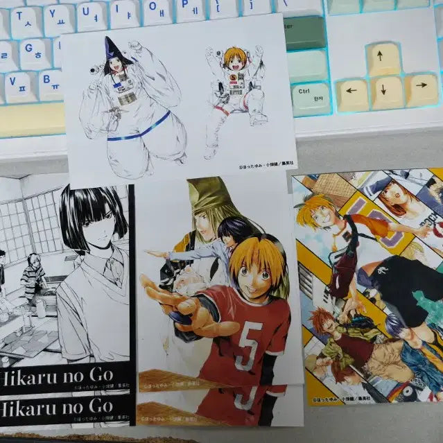 [BUNJANG] Hikaru no Go Ghost Battle Program "E Prize" Bromide / 히카루의 바둑 고스트 바둑왕 쿠지 E상 브로마이드