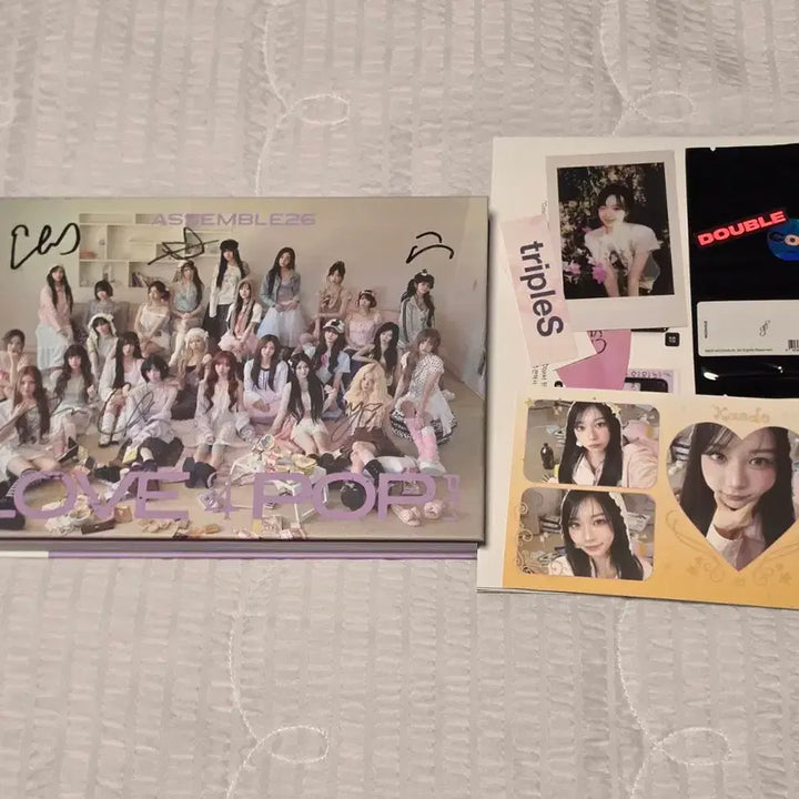[BUNJANG] TripleS 6-Member Signed Album / 트리플에스 6인 친필싸인 앨범 triples
