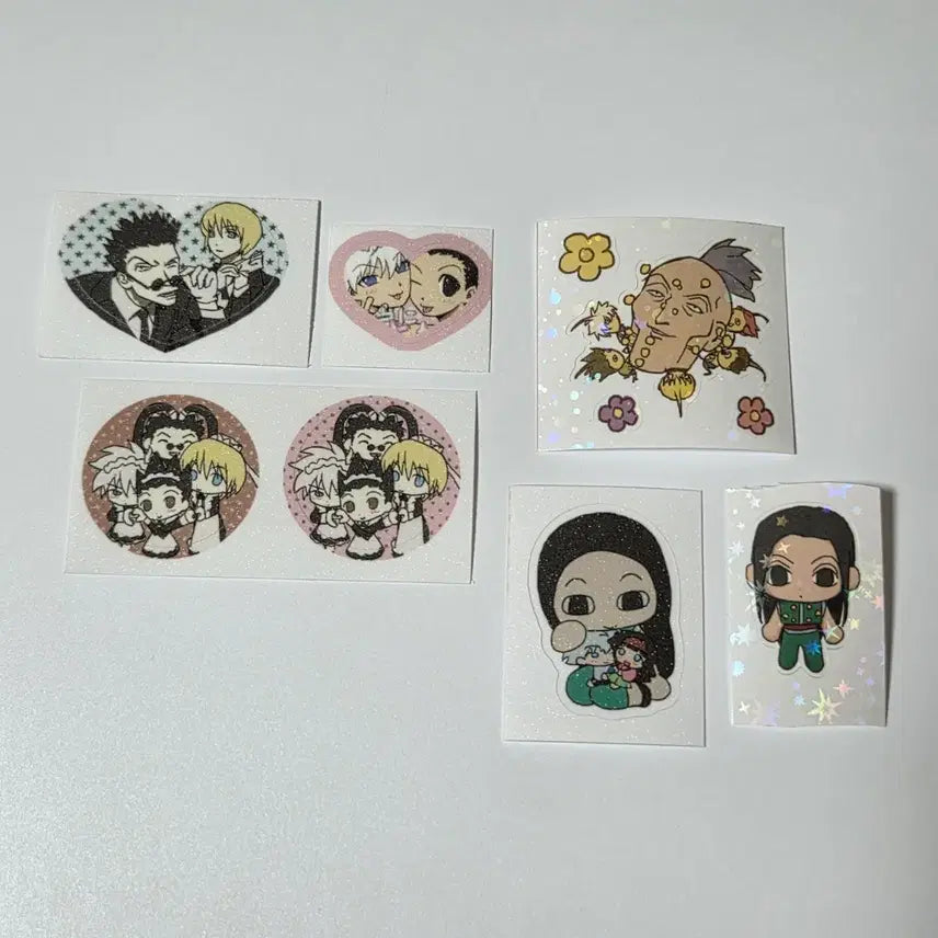 [BUNJANG] Hunter x Hunter Gon &amp; Killua Stickers (Set of 6) / 헌터헌터 곤 키르아 비공굿 스티커