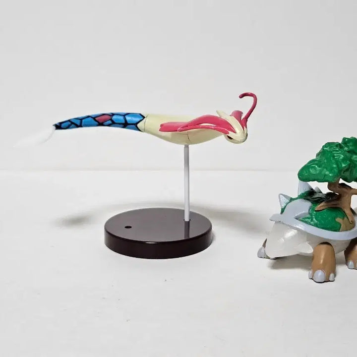 [BUNJANG] Pokemon 3D Diorama Figure Milotic &amp; Torterra (Partial Resin Replica) / 최종할인,택포,희귀품)1:40 포켓몬스터 입체도감 피규어 밀로틱 유영,토대부기 및 기타(일부 레진복제)