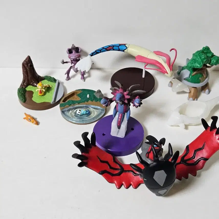 [BUNJANG] Pokemon 3D Diorama Figure Milotic &amp; Torterra (Partial Resin Replica) / 최종할인,택포,희귀품)1:40 포켓몬스터 입체도감 피규어 밀로틱 유영,토대부기 및 기타(일부 레진복제)