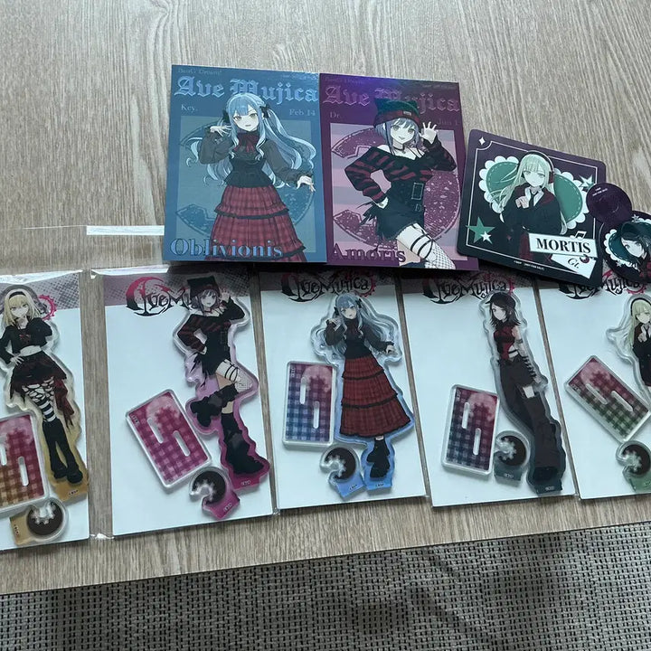[BUNJANG] BanG Dream! Abyssmare Acrylic Stand Bundle Set / 뱅드림 아베무지카 아크릴 스탠드 일괄