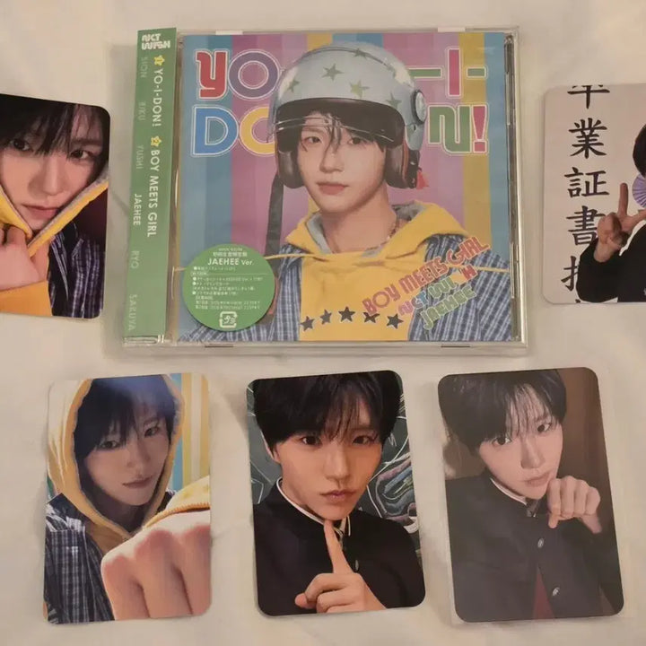 [BUNJANG] NCT Wish Jaehee Photocard Full Set (Includes 4 Albums) / [현물] 재희 포카 풀세트(앨범 4장 포함) 요이동 요이돈 엔시티 위시 일본