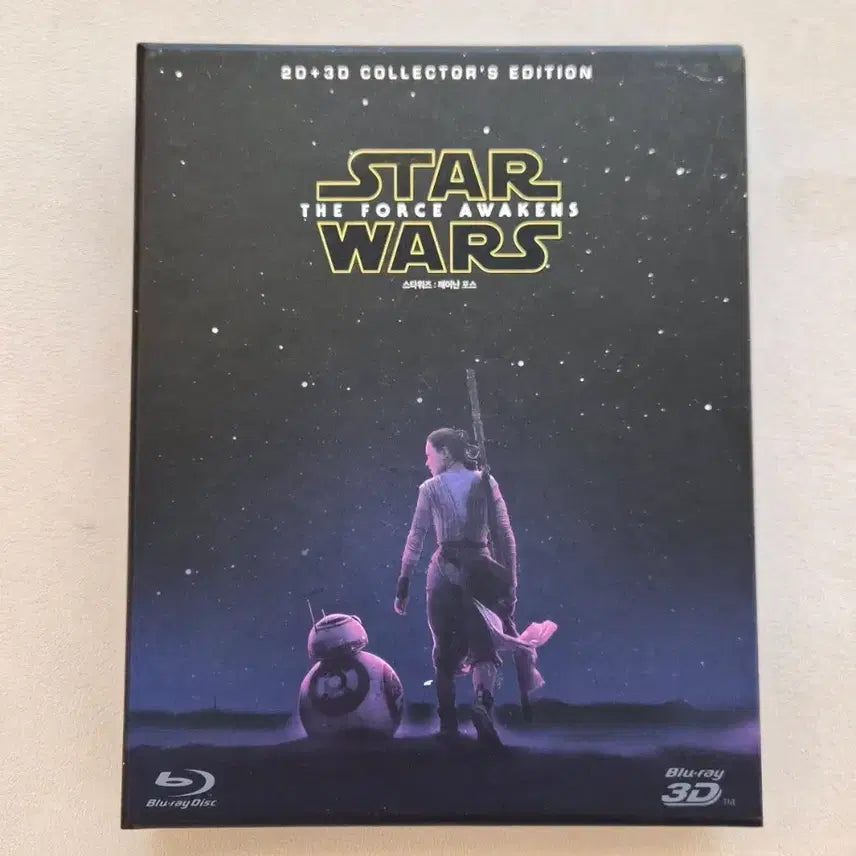 [BUNJANG] Star Wars: The Force Awakens 3D Blu-ray Combo Pack / [3D 블루레이] 스타워즈: 깨어난 포스 CE - 콤보팩 (3disc: 3D+2D+보너스 디스크)