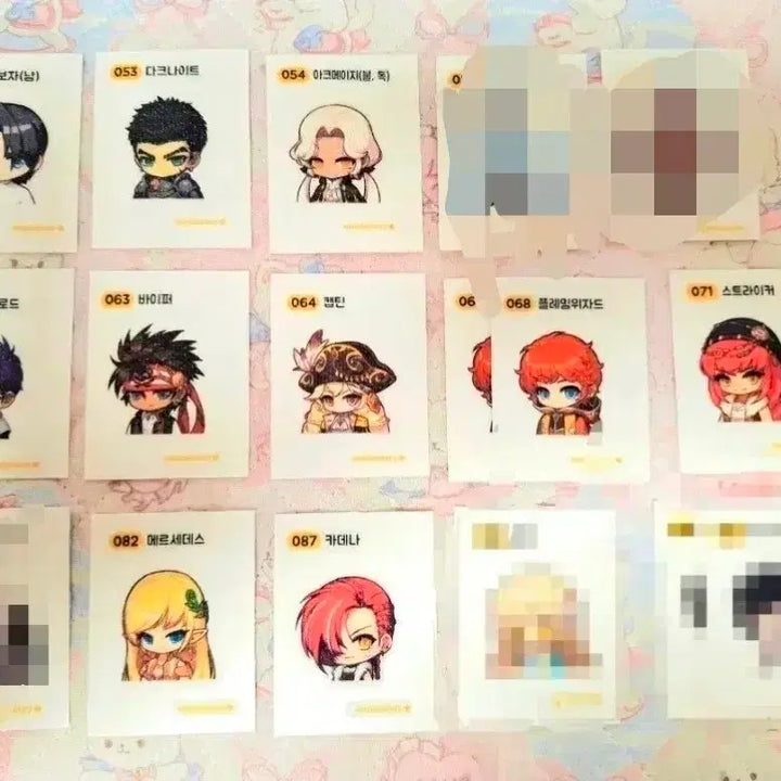 [BUNJANG] MapleStory Ttibusil Set / 메이플 스토리 띠부씰 개별 가능