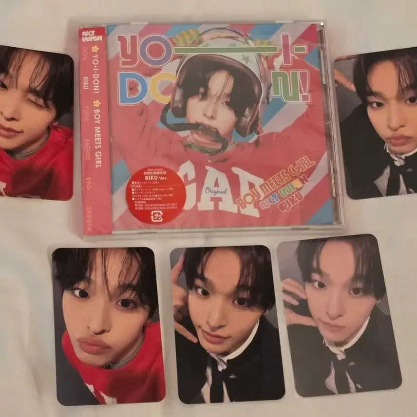 [BUNJANG] NCT Wish Riku Full Set Photocard Bundle / [현물]  리쿠 포카 풀세트(앨범 4장 포함) 요이동 요이돈 엔시티 위시 일본